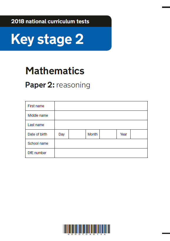 2018 SATs Paper 2