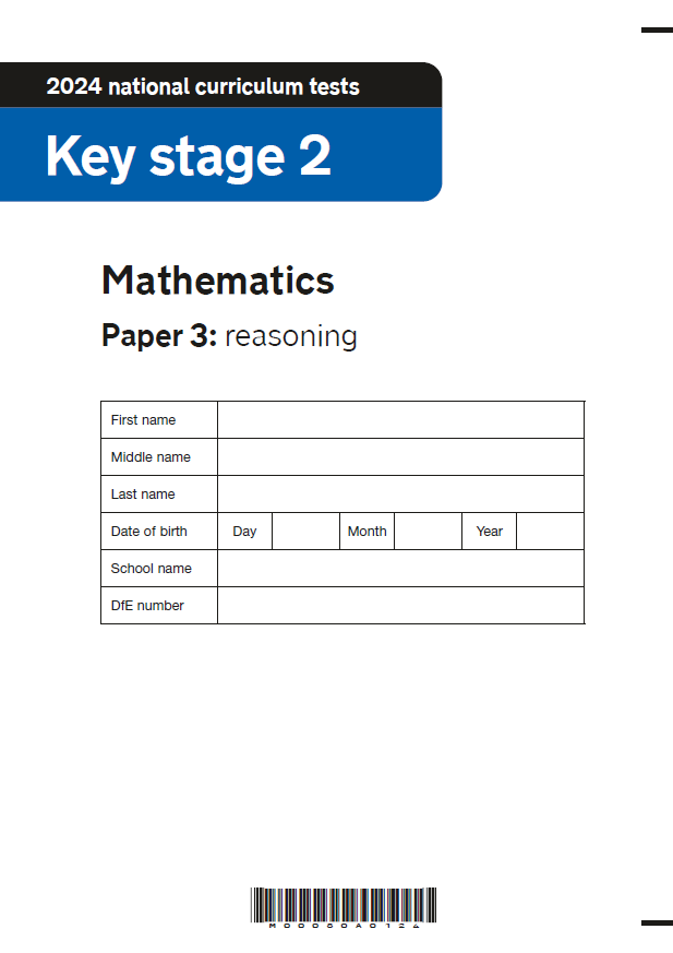 2024 SATs Paper 3
