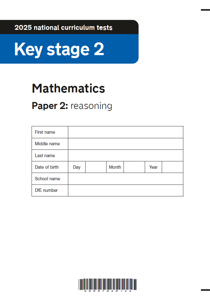 2025 SATs Paper 2