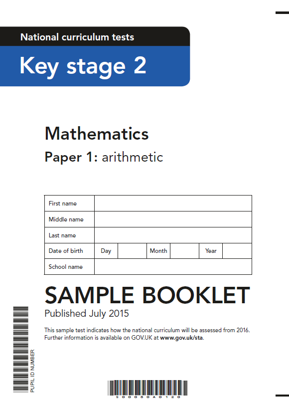 SATs Sample Paper 1